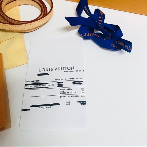 Louis Vuitton Pallas Clutch MNG Cerise Handbag New - Picture 5 of 8